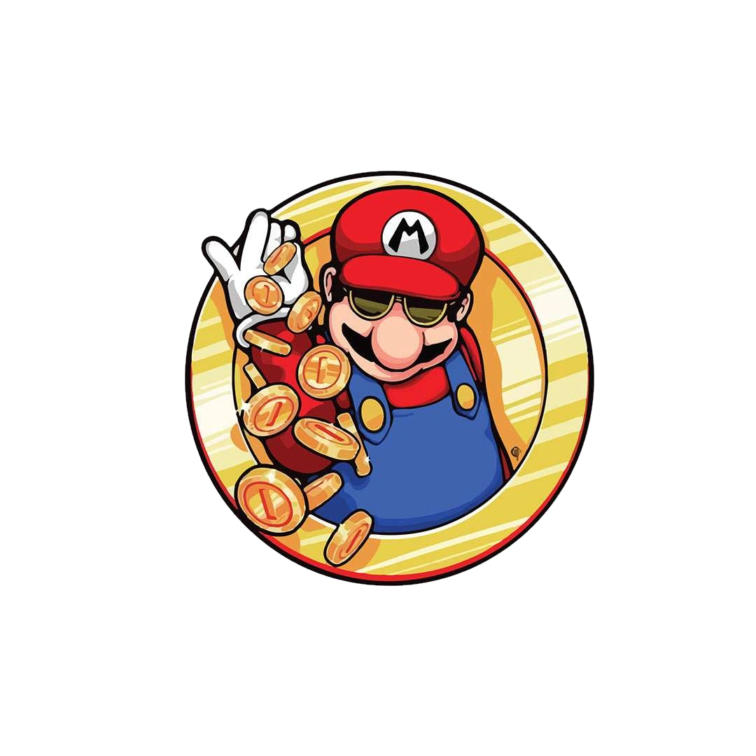 Super Mario Sticker